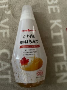 加藤美蜂園 サクラ印カナダ産純粋はちみつ 290g