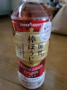 ポッカサッポロ 加賀棒ほうじ茶 PET 525ml