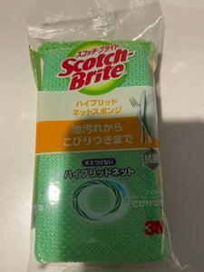 スコッチB ハイブリッドネットスポンジ グリーン