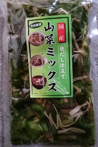 きのこ総合 国産山菜ミックス味付き 250g