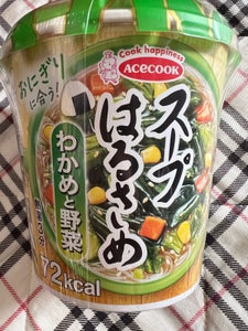 エースコック スープはるさめ わかめと野菜 21g