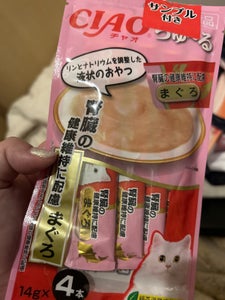 ちゅ〜る腎臓の健康維持に配慮まぐろ 14g×4本