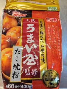 日清ウェルナ 大阪うまい屋監修 たこ焼粉 400g