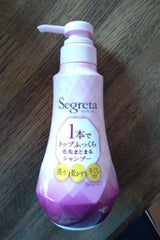 セグレタ 1本で仕上がるシャンプー本体 360ml