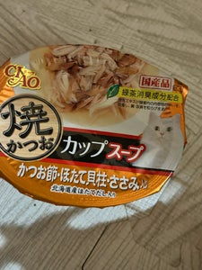 焼かつおカップスープかつお節帆立笹身入 60g