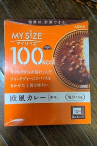 大塚食品100kcalマイサイズ欧風カレー150g