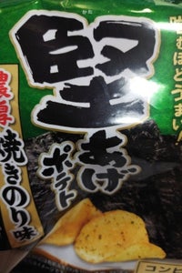 カルビー 堅あげポテト濃厚焼きのり味 65g