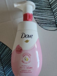 ダヴ クリアリニュークリーミー泡洗顔料 150ml