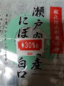 土佐屋商店 瀬戸内海産にぼし 白口 100g