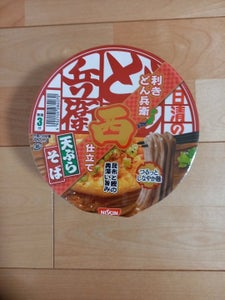 日清の利きどん兵衛 天ぷらそば 西 100g