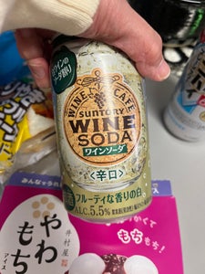 ワインカフェ ワインソーダ 白 缶 350ml