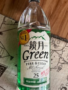 鏡月Green 25度 特発 ペット 1.8L