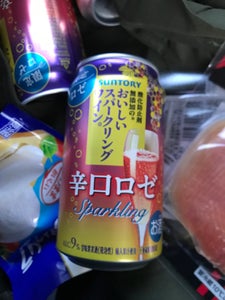 無添加おいしいスパークリング辛口ロゼ 350ml