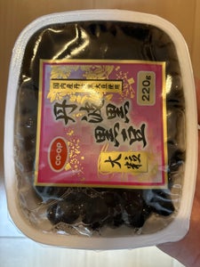 COOP 丹波黒黒豆大粒 240g