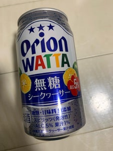 WATTA 無糖シークヮーサー 缶 350ml