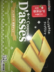 三立製菓 クックダッセ抹茶チョコ 12枚