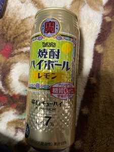 タカラ 焼酎ハイボール レモン 缶 500ml