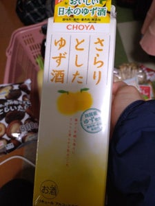 チョーヤ さらりとしたゆず酒 1L