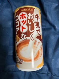 ブルボン 牛乳でおいしくホットなココア缶 190g