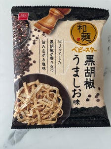 おやつC 和麺ベビースター黒胡椒うましお 56g