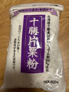 川光物産 玉三 十勝片栗粉チャック付 袋 400g