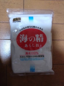 海の精 自然海塩 赤ラベル 500g