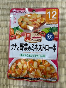 和光堂 グーグーKツナと野菜ミネストローネ 80g