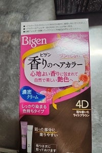 ビゲン 香りのヘアカラークリーム 4D 80g