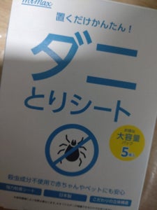 ミスターМ置くだけかんたんダニとりシート 5P