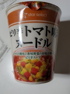 明星 スターSピリ辛トマト味ヌードル 68g