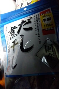 藤沢商事 フジサワ 減塩 だし煮干し 90g