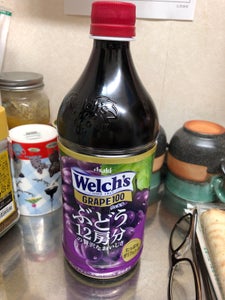 Welch's グレープ100 ペットボトル800g