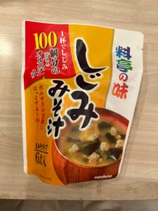 マルコメ お徳用 料亭の味 しじみ 20g×6