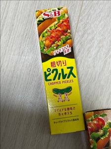 S&B 粗切りピクルス 38g