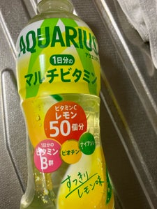 アクエリアス 1日分のマルチビタミン 500ml