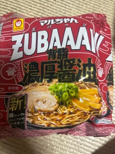 マルちゃん ZUBAAAN背脂濃厚醤油125g×3