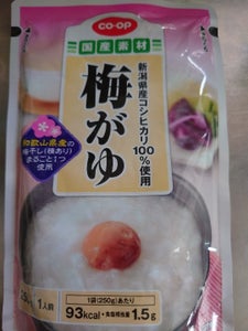 COOP 梅がゆ 250g