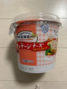 北海道100カッテージチーズうらごし 200g