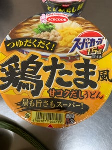 スーパーC1.5倍鶏たま風甘コクだしうどん102g