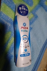 P&G アリエールミライ洗浄プラス 本体 510g