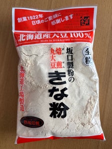 坂口製粉所 焙煎丸大豆きな粉 袋 155g