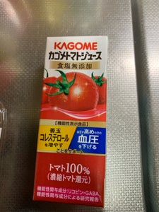 カゴメ トマトジュース食塩無添加 200ml