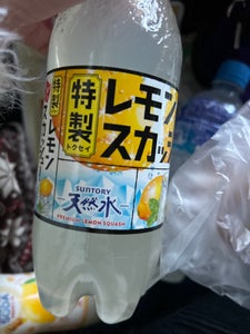 サントリー天然水 特製レモンスカッシュ 500ml