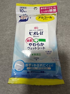 ビオレu除菌やわらかウェットシート アルコール