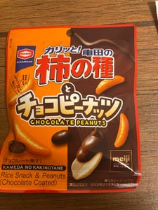 亀田製菓 柿の種とチョコピーナッツ 38g