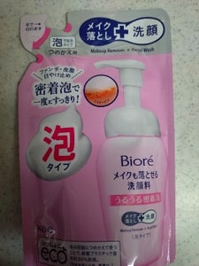 ビオレメイク落とせる洗顔うるうる密着泡替140ml