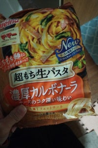 ママー 超もち生パスタ 濃厚カルボナーラ 285g