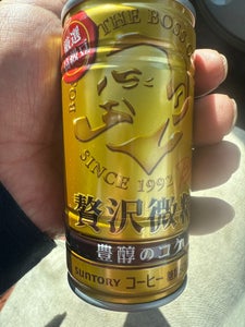 サントリー ボス 贅沢微糖 缶 185g