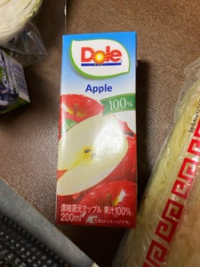 Dole アップル100% 200ml