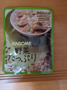 カゴメ 野菜たっぷり 豆のスープ 160g